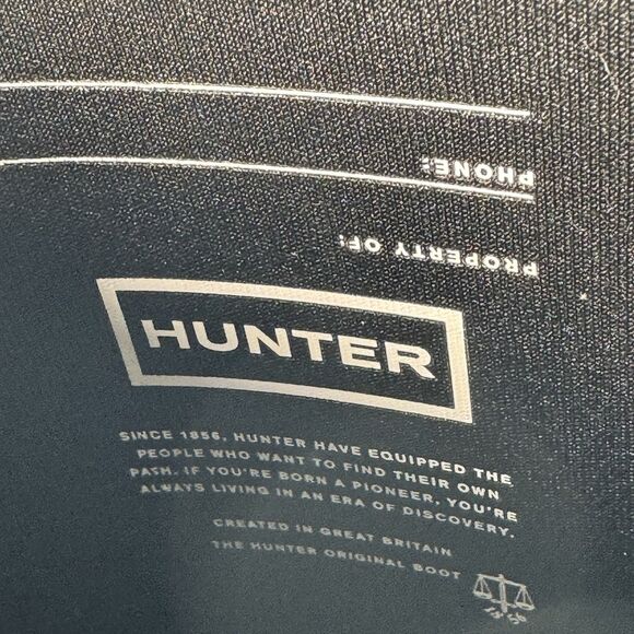 Hunter Original Tour Tall Boot, Black Winter, Rain Boot, Women’s Size 9 New - Picture 11 of 15
